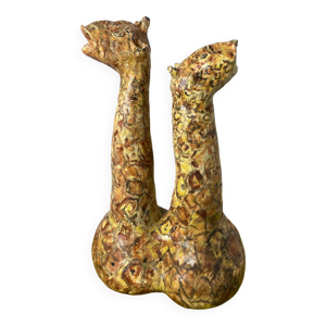 Girafes en céramique
