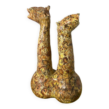Girafes en céramique