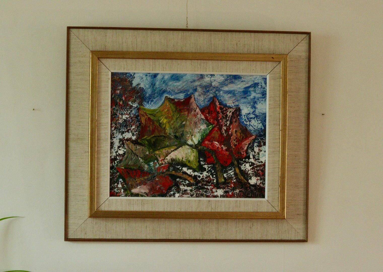 "Abstract Leaves" by Rune Thiel