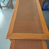 Double-sided wooden desk empire style