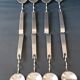 Eight Sculptura spoons by Lino Sabatini for Rosenthal 1990