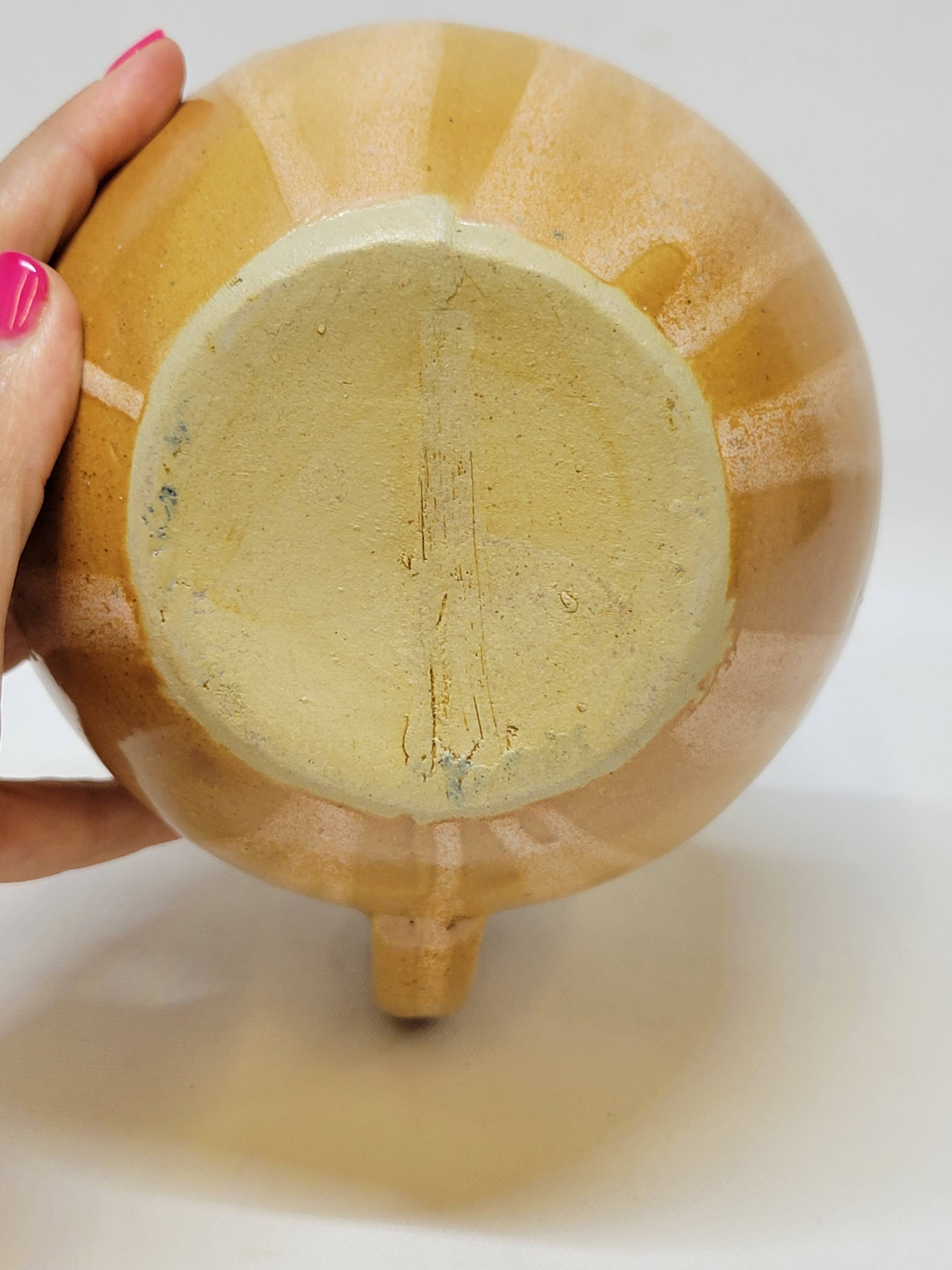 Antique Art Deco Art Nouveau Stoneware Pitcher Carafe 1 Liter