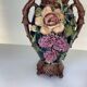 Art Nouveau Pair of Barbotine Vases France