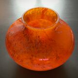 Large art-deco vase le lorrain glassware Daum Nancy 1925