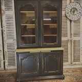 Black bookcase