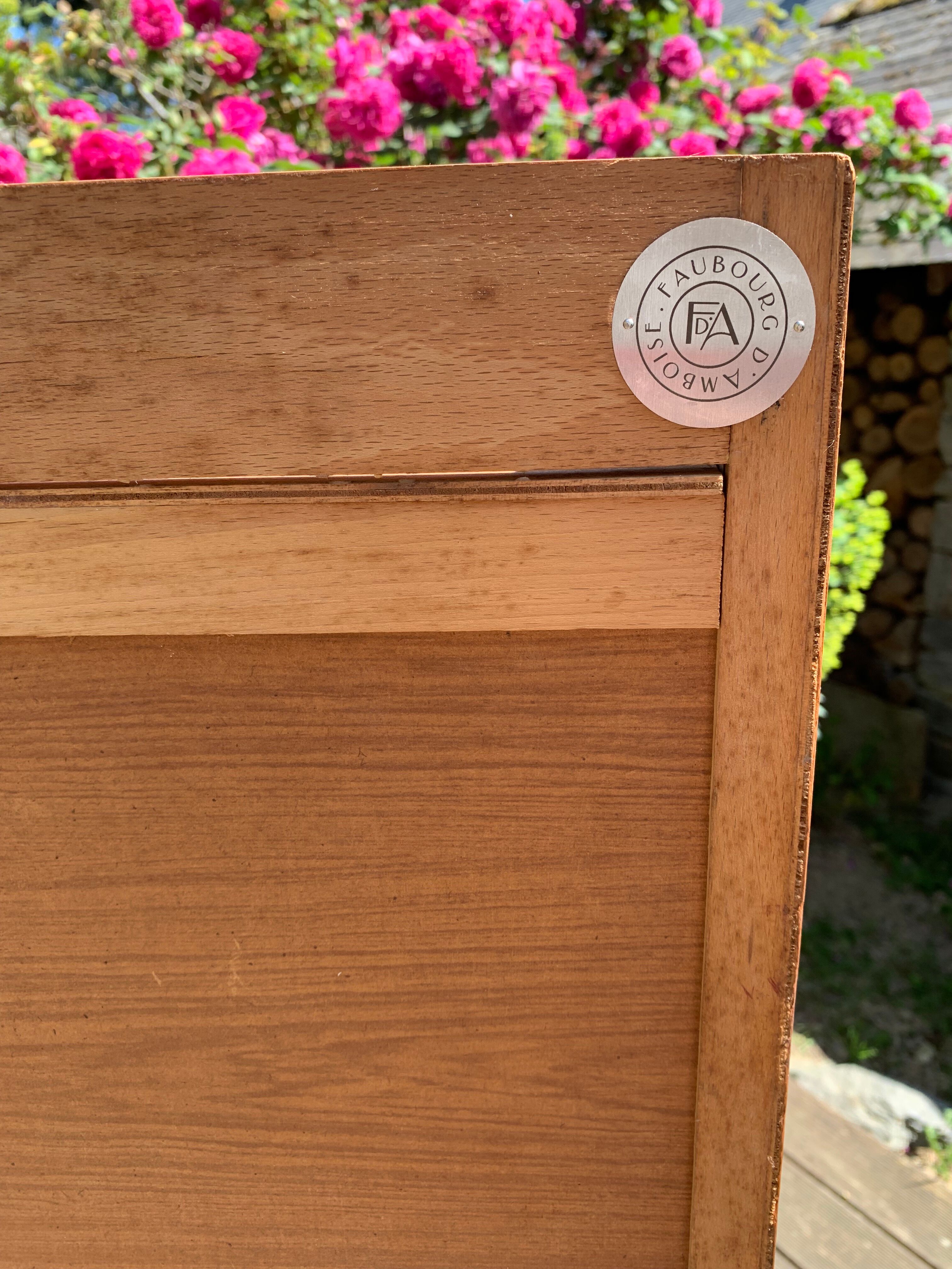 Vintage compass foot bookcase