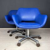 Set of mid-century office chairs by Stol Kamnik, Yugoslavia, 1980s Set of 2