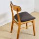 Ensemble de quatre chaises Farstrup danoises en chêne