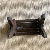 Wooden stool plant holder