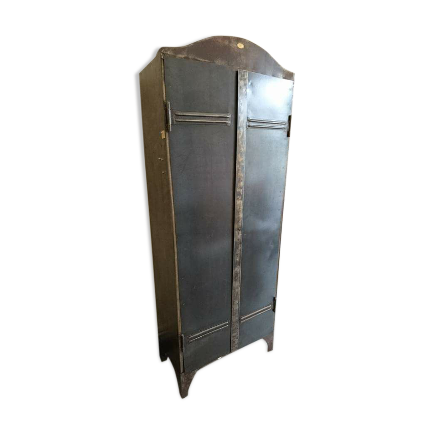 Metal cabinet style industrial