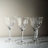 Set of 4 Capri Crystal Glasses Vivaldi Model