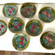 8 earthenware plates