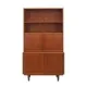 Teak bookcase with bar cabinet and secretary, Dammand & Rasmussen, Denmark, 1960s
