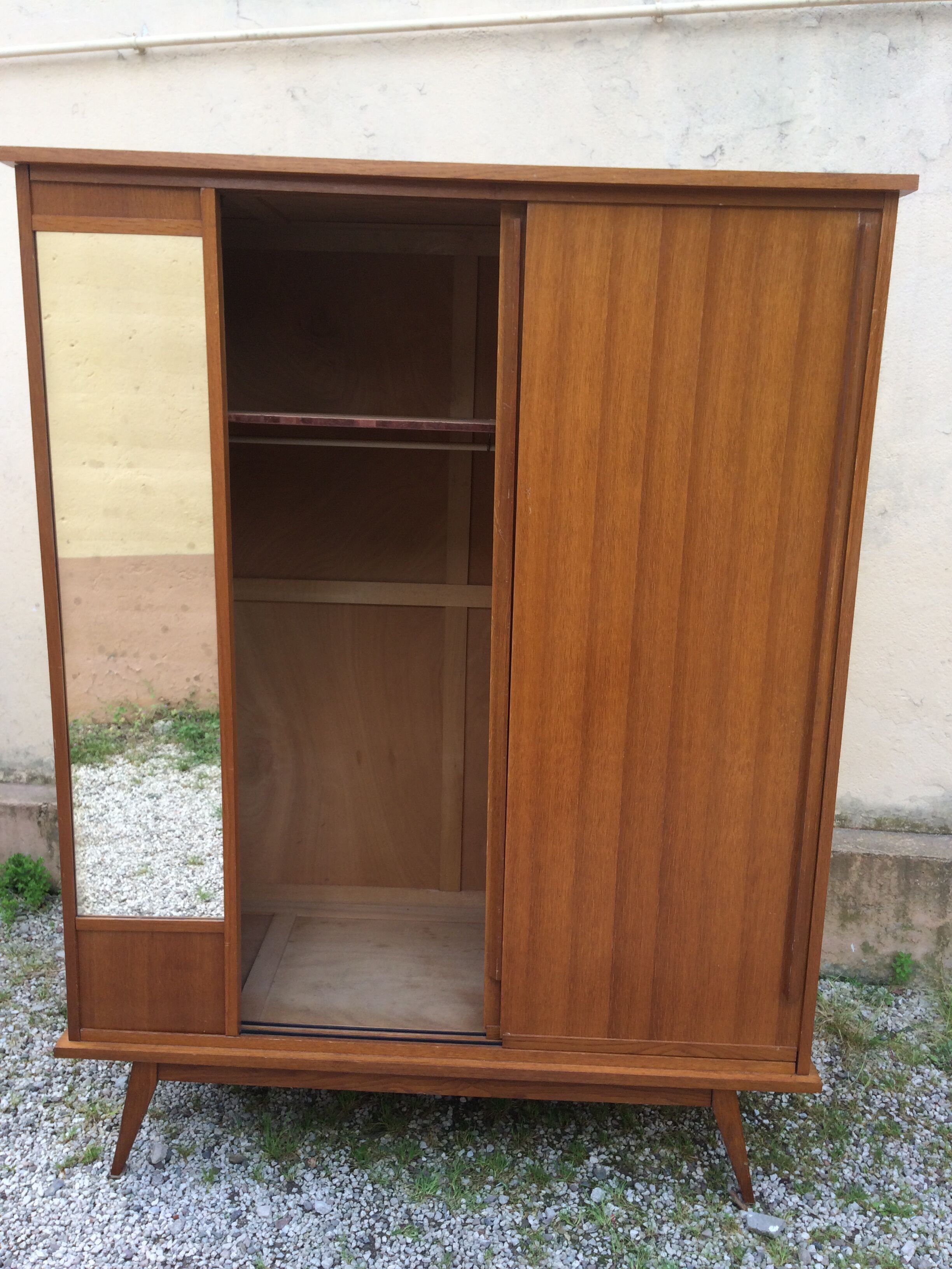 Vintage cabinet feet compass