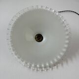 Old opaline laced suspension 26.5 cm vintage