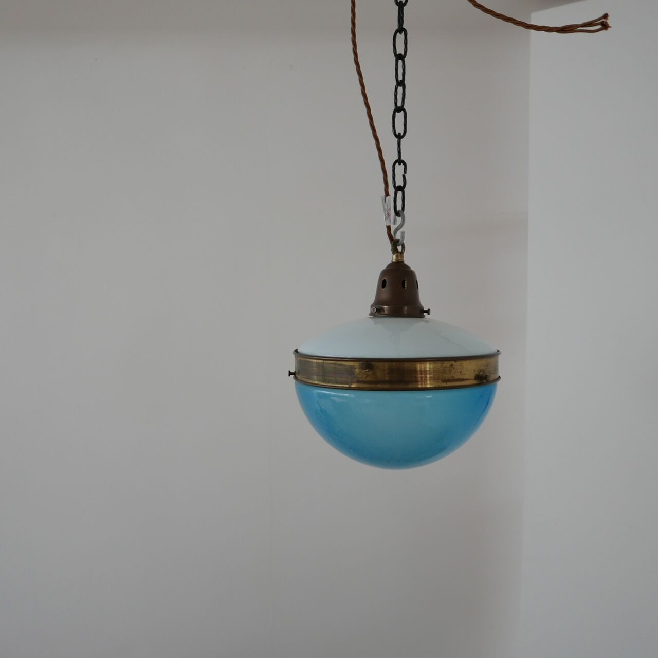 Two tone pendant light