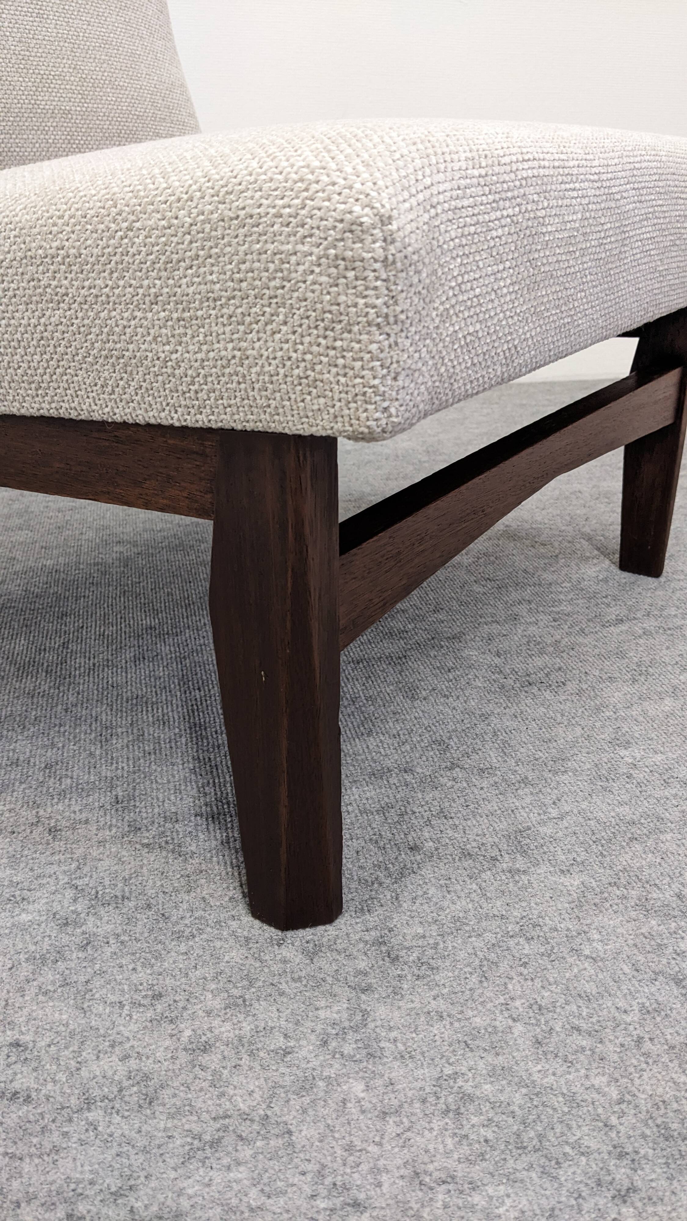 Pair of armchairs by André Simard, 1950s-60s