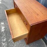 Scandinavian teak chest of drawers