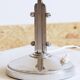 Lampe de chevet art deco/bauhaus clichy bleu