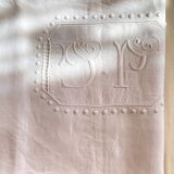 Jp linen monogram sheet