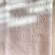 Drap monograme Jp en lin