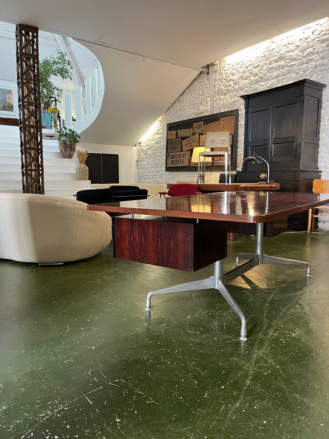 Charles & Ray Eames Rosewood Desk