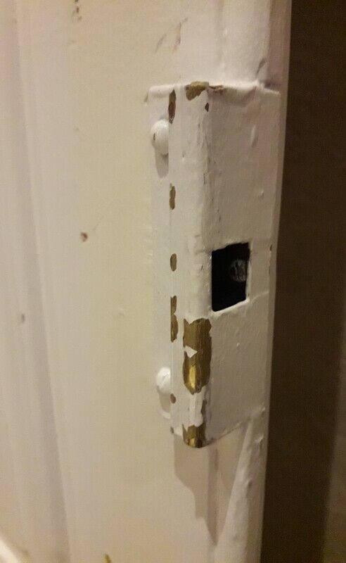 Communication door 69x243cm double-sided molded panel