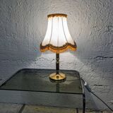Gold metal bedside lamp