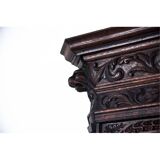 Carved sideboard, France, around 1880.