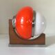 Applique bois et verre des annees 70