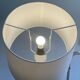 Set of two white Artifort 270 retro, standing lights