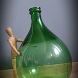 Demijohn 10L round green