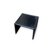 Table basse noire en bois par Peter Ghycz, Horn collection