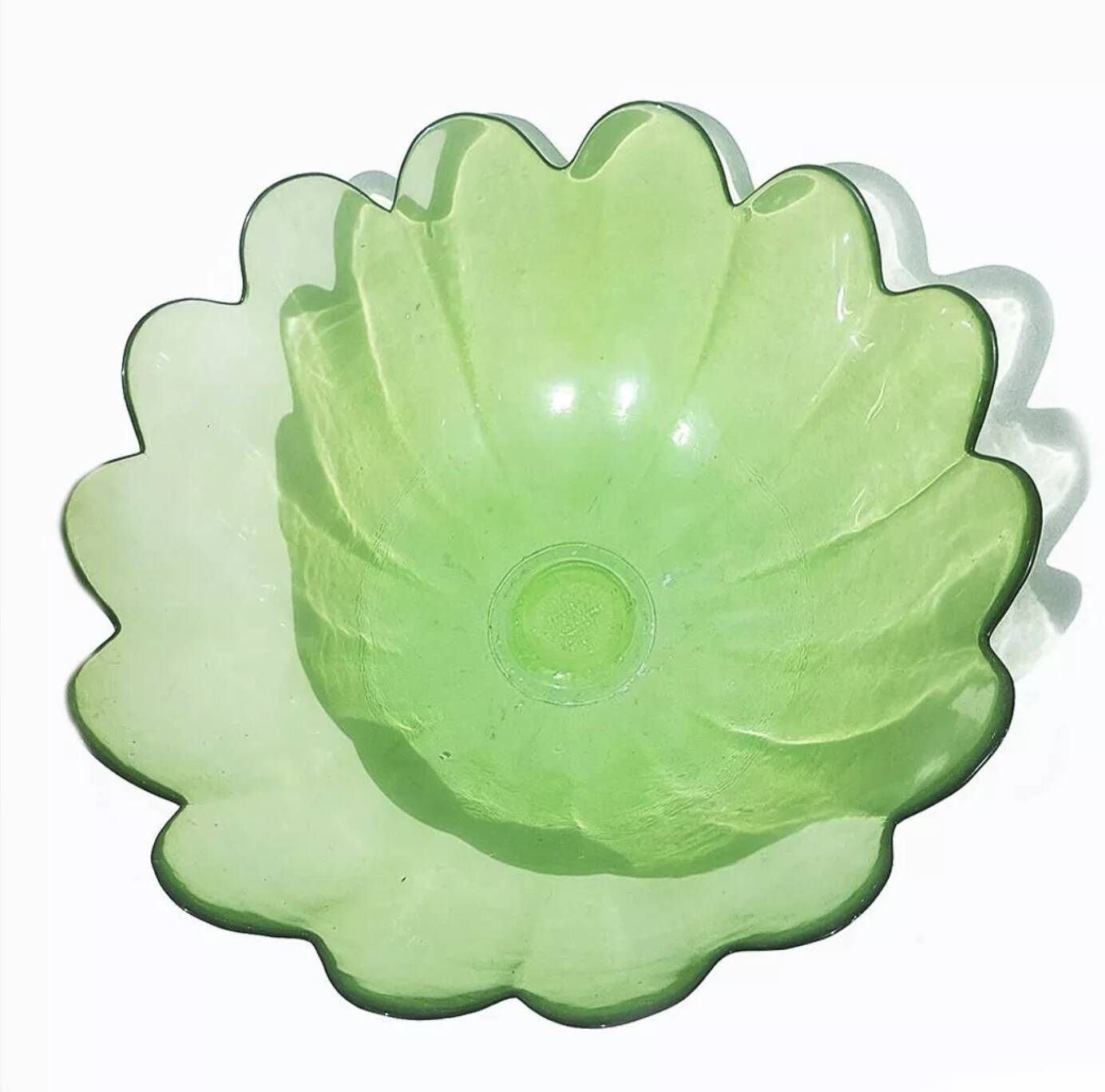 Large Flower Salad Bowl
