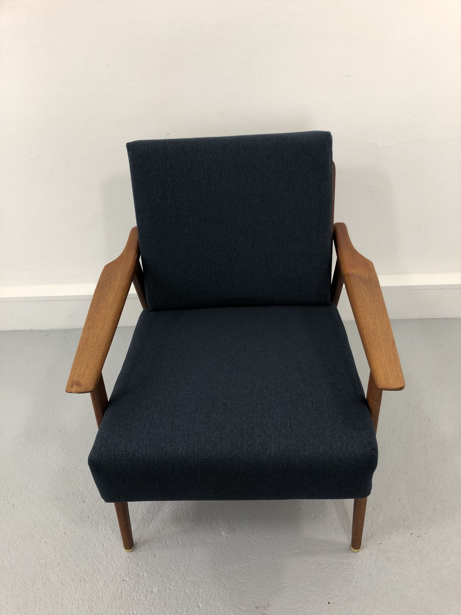 Paire de Fauteuils en teck danois vintage, années 1970