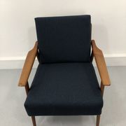 Paire de Fauteuils en teck danois vintage, années 1970
