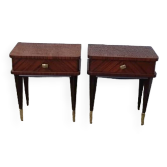 Pair of bedside tables, bedside tables