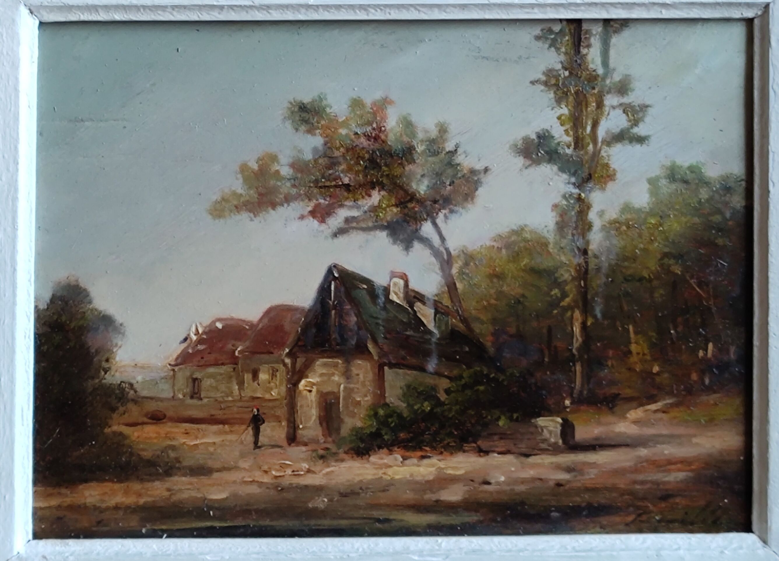 Pair of old paintings