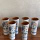 6 glasses mazagran Pornic MBFA