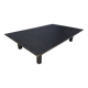 XL bamboo coffee table in the manner of Axel Vervoordt, 1970s
