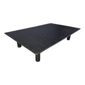 Table basse en bambou XL dans le style d'Axel Vervoordt, années 1970.