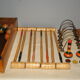 Old parlor croquet game