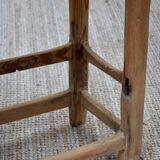 Petite table de ferme d’appoint