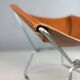 Pierre Paulin AP-14 cognac leather armchair for A. Polak, 1955