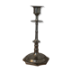 Antique silver-plated candlestick – vintage tall candle holder H25 cm