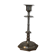 Antique silver-plated candlestick – vintage tall candle holder H25 cm