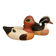 Set of two ceramic ducks
