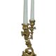 Chandelier Louis XV St Louis from the 19th century decorated with dolphins.