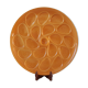 Seafood dish / oysters Salins orange-yellow 60s-70s