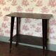 Vintage 1960s rolling console dessert table